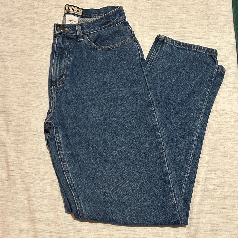 L.L. Bean 100% Cotton Women’s Jeans size 6